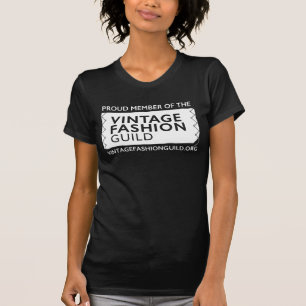 Vintage Fashion Guild Proud Member Black T-Shirt