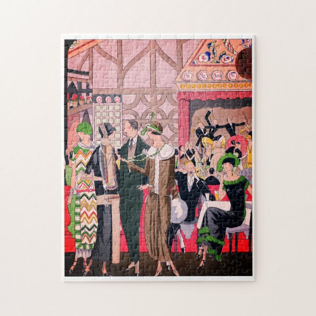 Vintage Fashion Jigsaw Puzzle (Vertical)