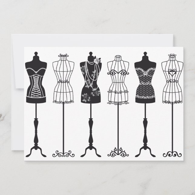 Vintage fashion mannequins (Front)