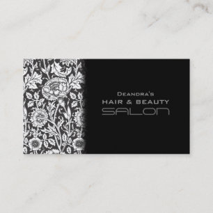 Vintage Fashion Salon Appointment Business Card
