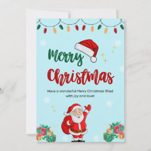 Vintage Father Christmas Postcard