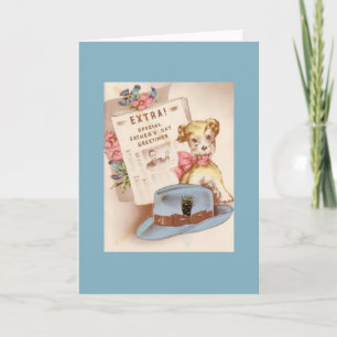 Vintage Father's Day Greeting Card