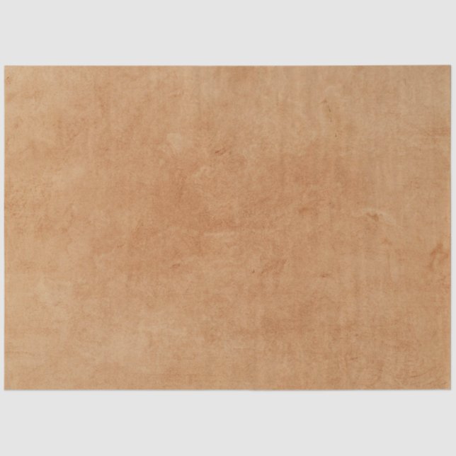 Vintage Faux Parchment Decoupage Gold Tissue Paper (Front)