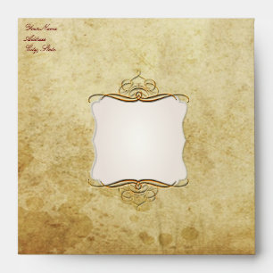 Vintage Faux Parchment Envelopes