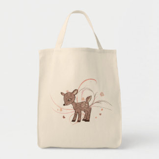 Vintage Fawn Tote Bag