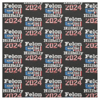 Vintage Felon & Hillbilly Donald Trump Vance 2024 