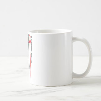 Vintage Fencing American Flag Coffee Mug