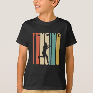 Vintage Fencing Graphic T-Shirt
