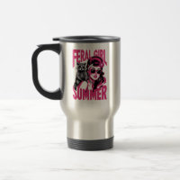 Vintage Feral Girl Summer Opossum Funny Raccoon