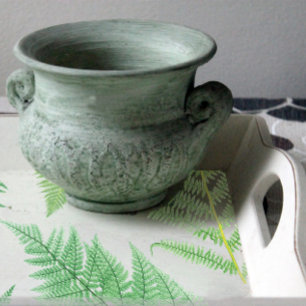 Vintage Fern Plant Botanical Decoupage Tissue Paper