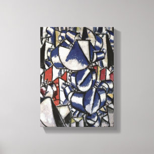 Vintage Fernand Leger Contrast of Forms Canvas Print