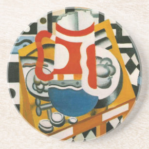 Vintage Fernand Leger Still Life with a Beer Mug Coaster