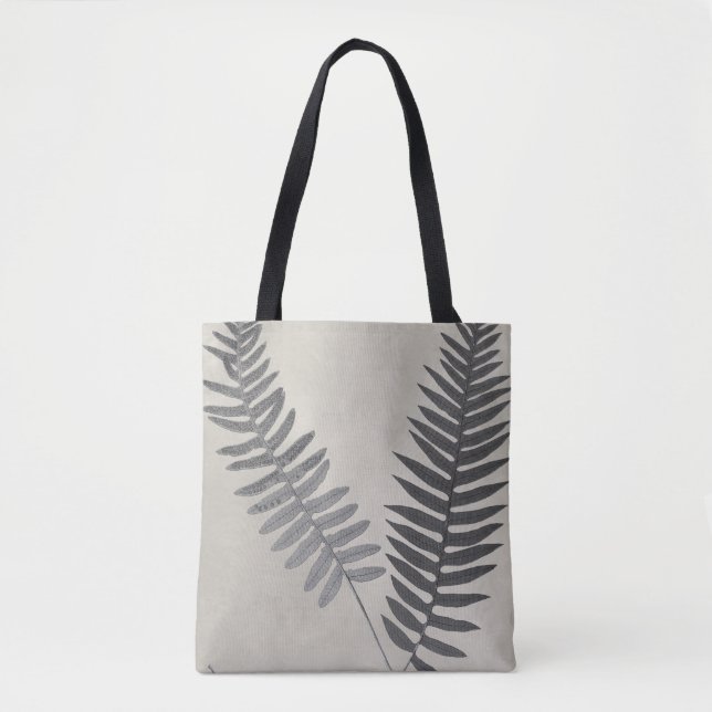 Vintage Ferns Tote Bag (Front)