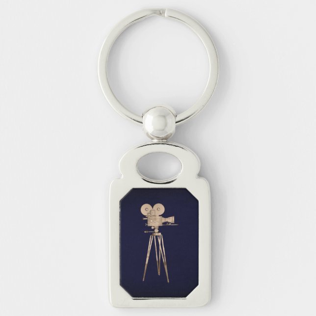 Vintage Film Camera Keychain (Front)