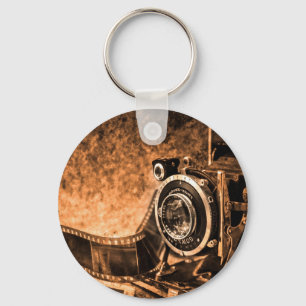 Vintage film camera -photography keychain