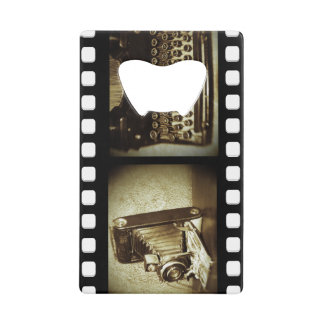Vintage Film Credit Card Bottle Opener