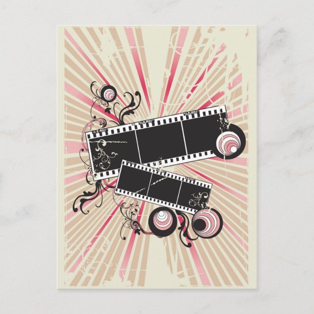 Vintage film Postcard (Front)