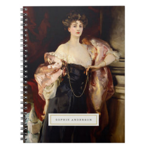 Vintage Fine Art Personalized Notebook
