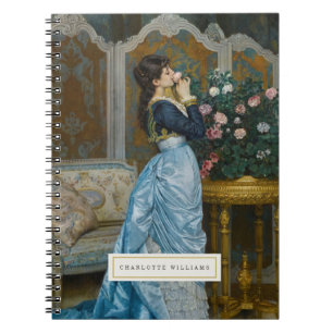 Vintage Fine Art Personalized Notebook