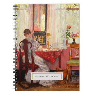 Vintage Fine Art Personalized Notebook