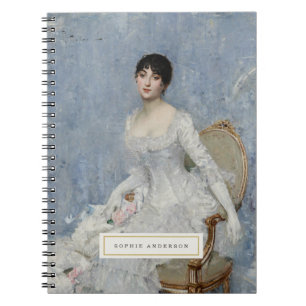 Vintage Fine Art Personalized Notebook