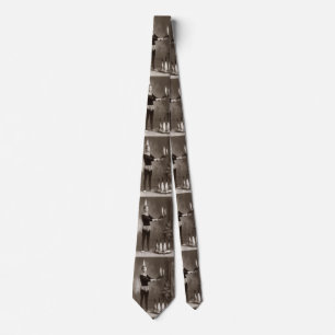 Vintage Fire Juggler Tie