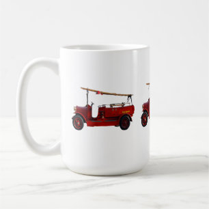 Vintage Fire Trucks, Coffee Mug