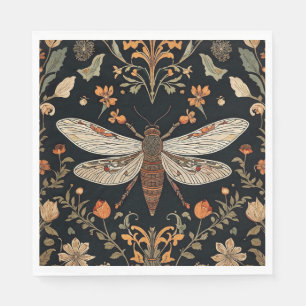 Vintage Firefly Garden Napkin