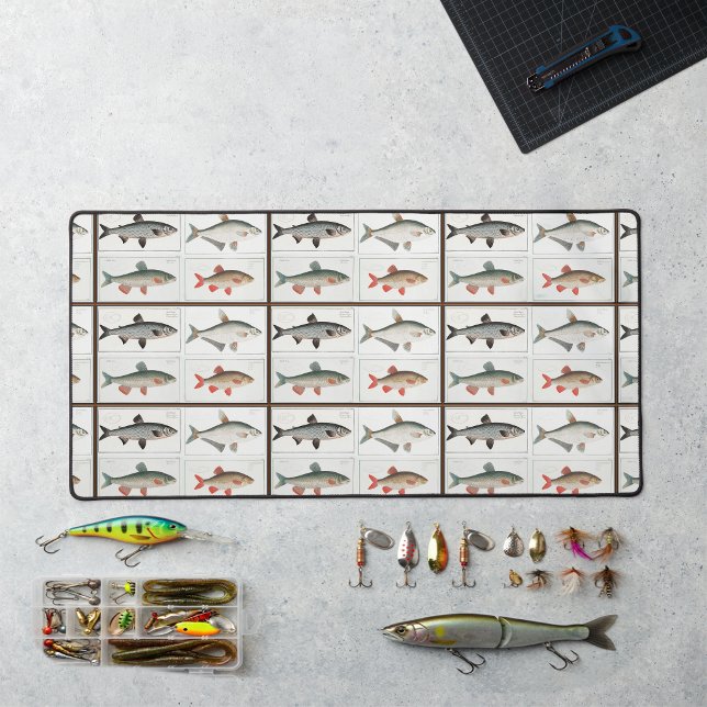 Vintage Fish Desk Mat (Creator Uploaded)