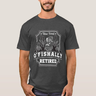 Vintage Fishing Fish Fisherman Funny, Ofishally re T-Shirt