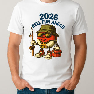 Vintage fishing graphic for dad gift T-Shirt