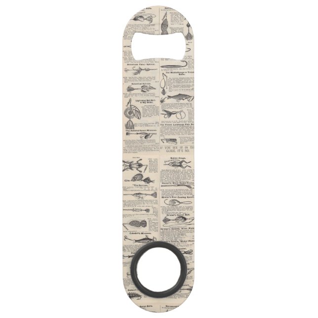 Vintage Fishing Lures: Antique 1900s Fisherman Bar Key (Front)