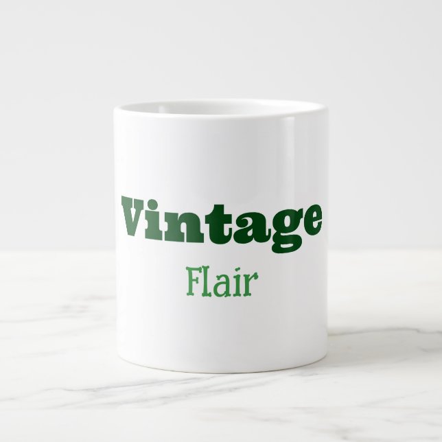 Vintage Flair Specialty Mug (Front)