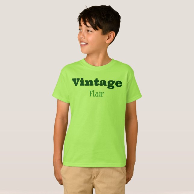 Vintage Flair T-Shirt (Front Full)