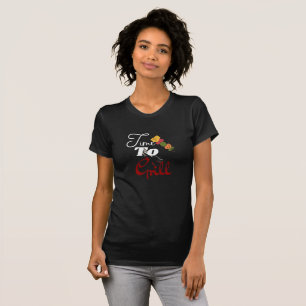 Vintage Flame Grilling Food Season T-Shirt