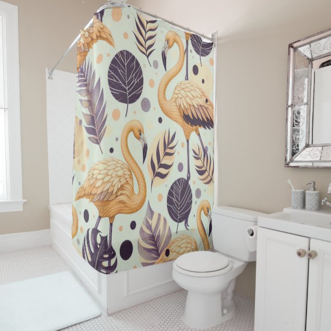 Vintage Flamingo Seamless (In Situ)