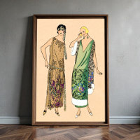 Vintage flapper women