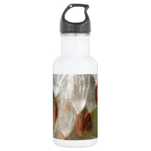 Vintage Flora and Fauna Milkweeds Floating.jpg 532 Ml Water Bottle