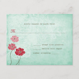 Vintage Floral and Leaves Response