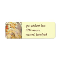 Vintage Floral Art Nouveau