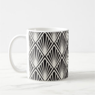vintage Floral Art Nouveau Seamless Pattern. Geome Coffee Mug