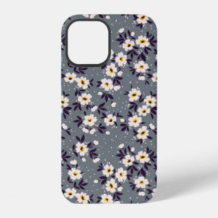 Vintage floral background. Seamless  Flowers patte iPhone 12 Case