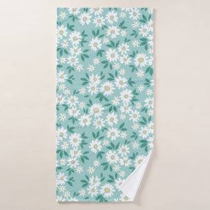 Vintage floral background. Seamless vintage patter Bath Towel