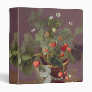Vintage floral Binder