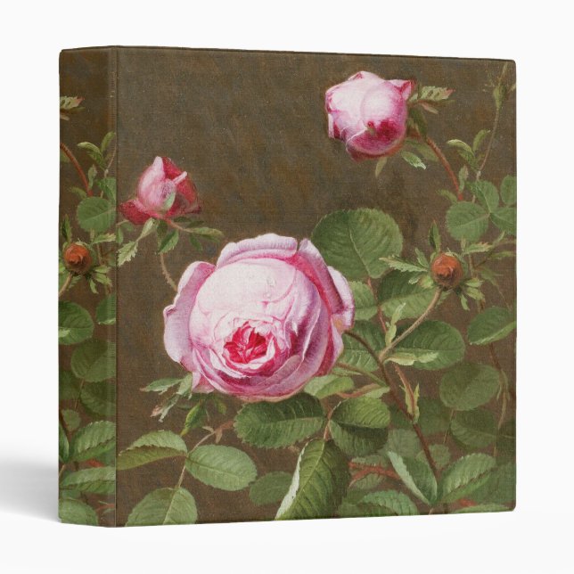 Vintage floral Binder (Front/Spine)