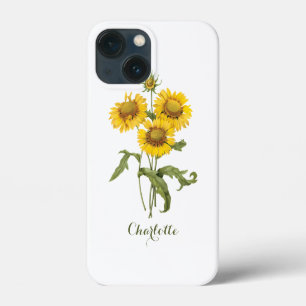 Vintage Floral Blanket Flower Sunflower by Redoute iPhone 13 Mini Case