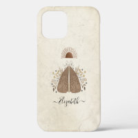 Vintage Floral Butterfly Case-Mate iPhone 12 Case