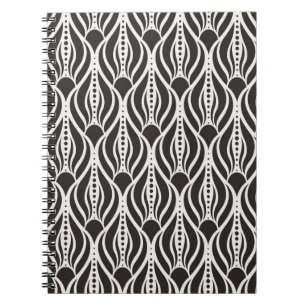 vintage floral damask seamless pattern. Elegant ab Notebook