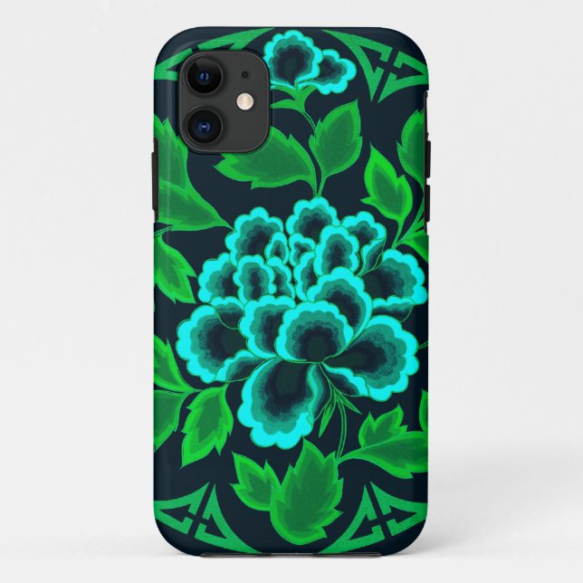 Vintage Floral Design Case-Mate iPhone Case (Back)