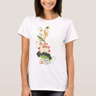 Vintage Floral Design T-Shirt